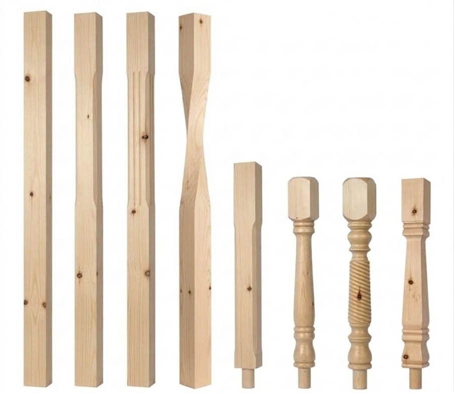 Pine Newel Posts